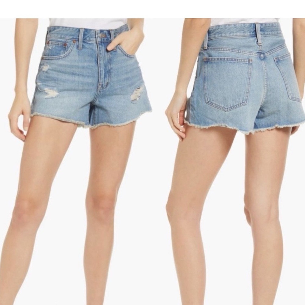 MADEWELL Relaxed Denim Jean Shorts size 27